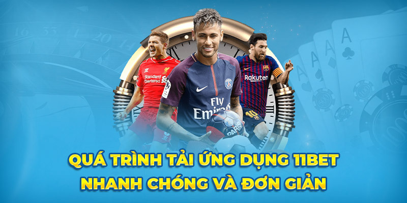 Sau khi hoàn tất tải app 11BET bạn sẽ được không gian hiện đại