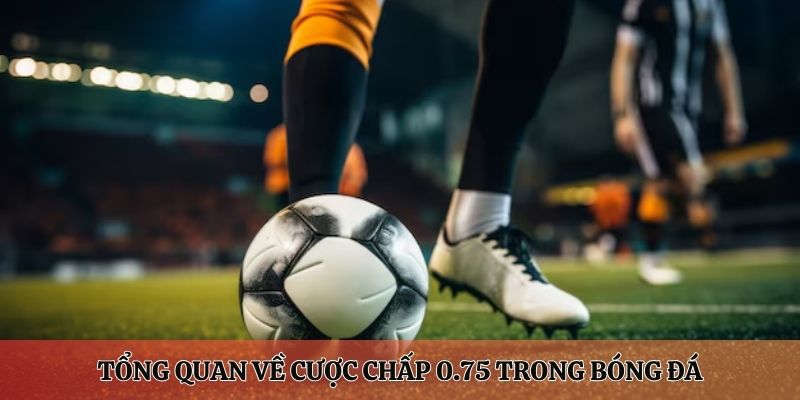 Tổng quan về cược chấp 0.75 trong bóng đá